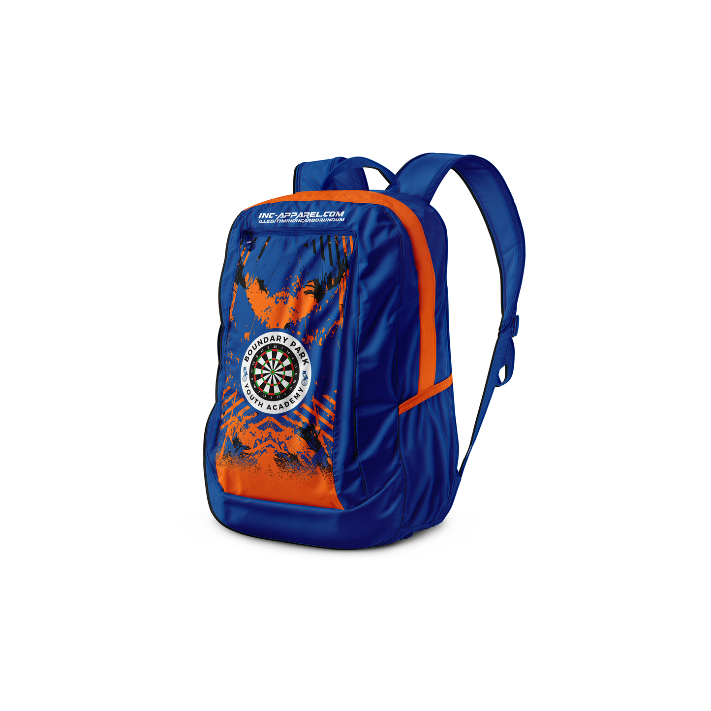 Official Boundary Park Youth Darts Academy backpack from INC-APPAREL
