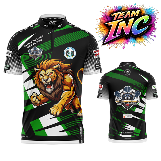 Official Cambridgeshire Darts Academy darts shirt from INC-APPAREL