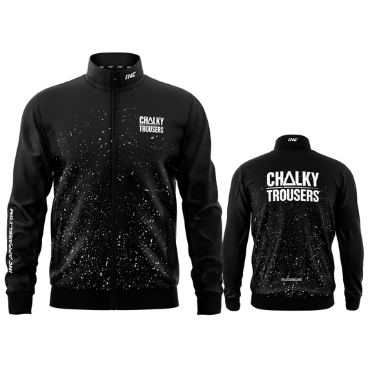 Official Chalky Trousers tournament jacket from INC-APPAREL
