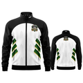 Official DART Academy tournament jacket detail breathable performance fabric from INC-APPAREL