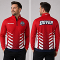 Official Dover Youth Darts Academy Quarter Zip Midlayer - Unisex by INC-APPAREL with personalised name option for academy players, coaches and supporters.