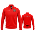 Official England Inclusio Darts Team Quarter Zip Midlayer from INC-APPAREL – performance darts midlayer with team branding.