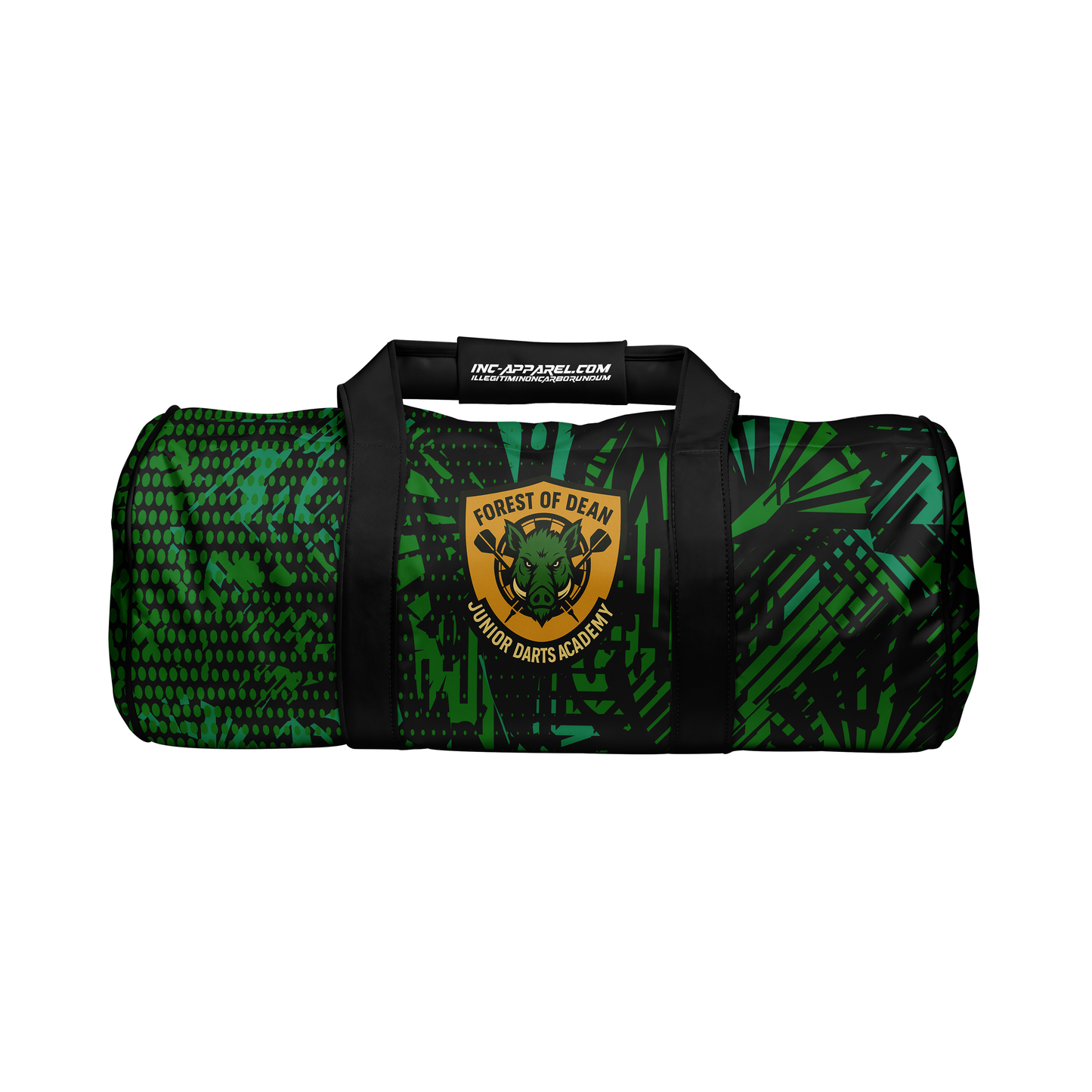 Official Forest of Dean Junior Darts Academy kit bag from INC-APPAREL