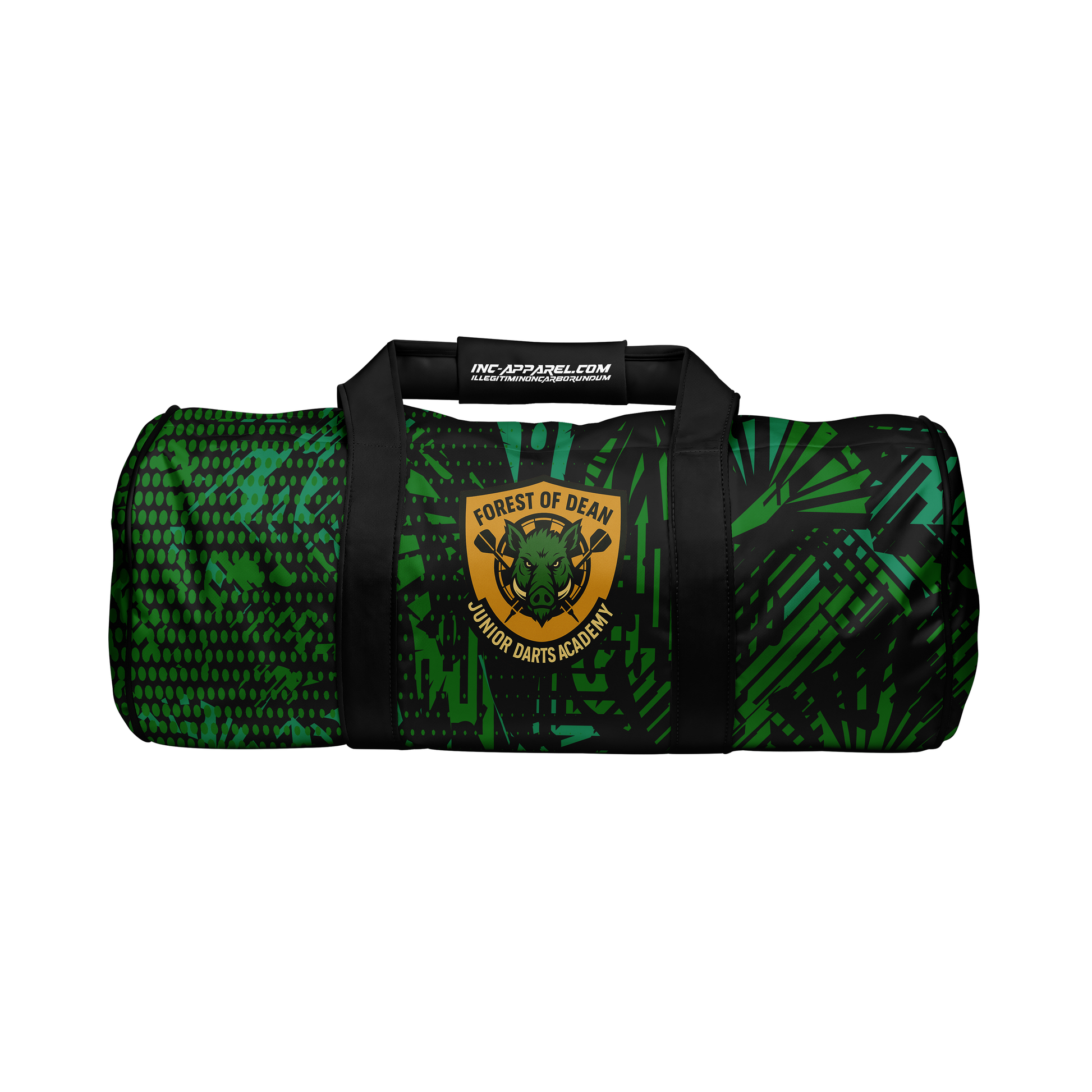 Official Forest of Dean Junior Darts Academy kit bag from INC-APPAREL