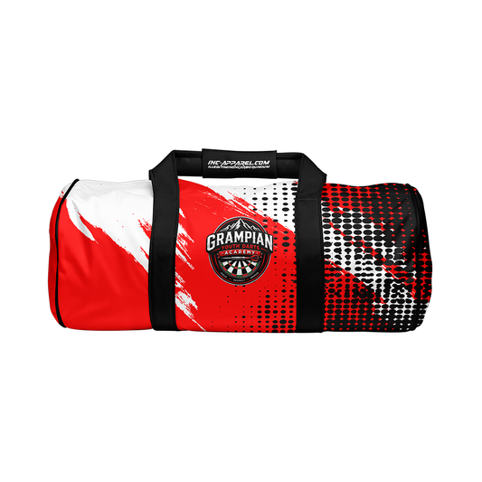 Official Grampian Youth Darts Academy Kit Bag from INC-APPAREL – youth academy darts kit bag with official branding.