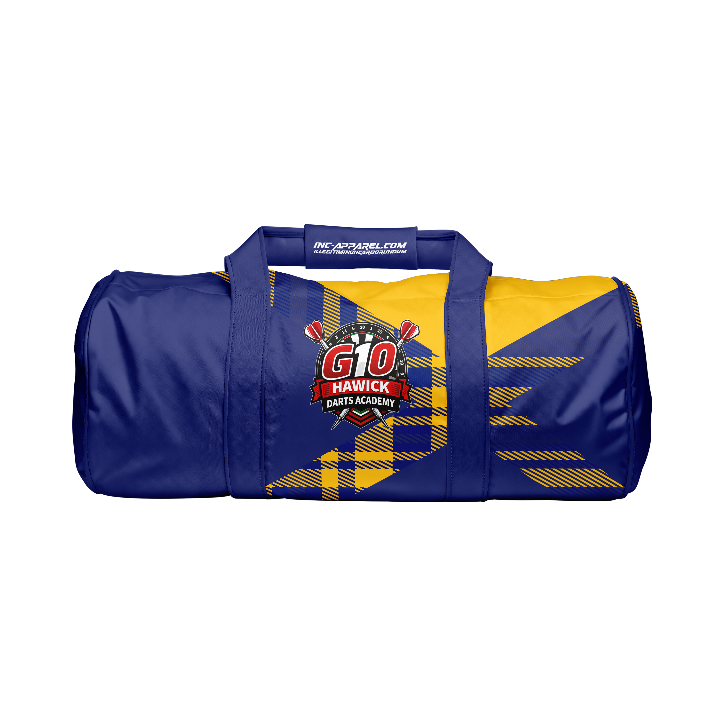 Official Hawick Darts Academy Kit Bag from INC-APPAREL – durable darts kit bag with official academy branding.