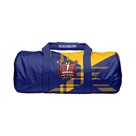 Official Hawick Darts Academy Kit Bag from INC-APPAREL – durable darts kit bag with official academy branding.