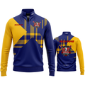 Official Hawick Darts Academy Quarter Zip Midlayer from INC-APPAREL – performance academy darts midlayer with official branding.