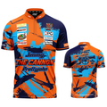 Official James Prettyjohn darts shirt front view lightweight performance darts shirt