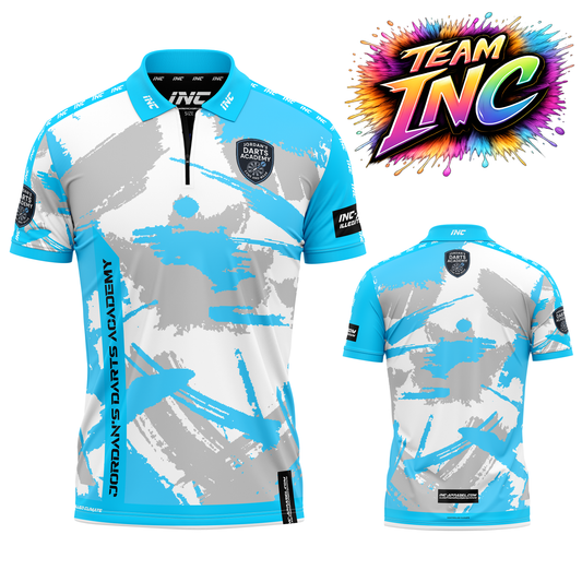 Official Jordan’s Darts Academy darts shirt from INC-APPAREL