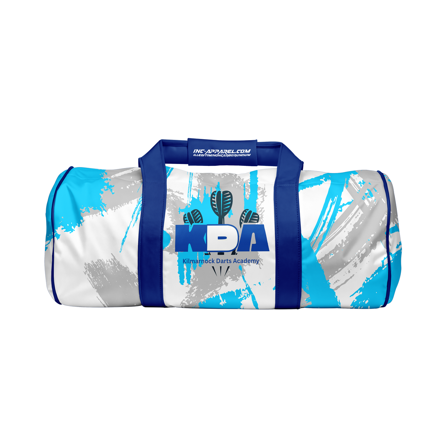 Official Kilmarnock Darts Academy kit bag from INC-APPAREL