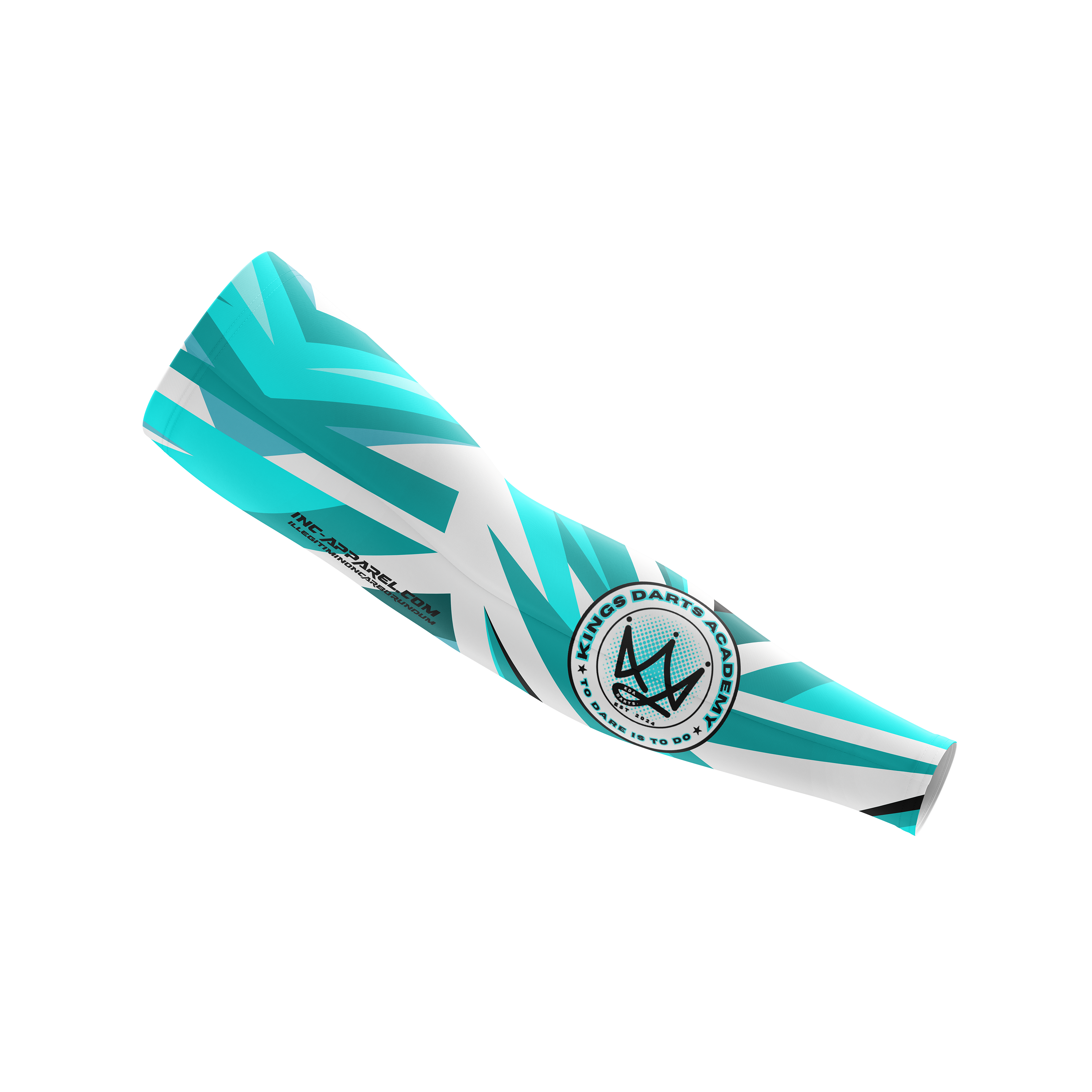 Official Kings Darts Academy Sleeve from INC-APPAREL – performance compression sleeve for academy darts players.