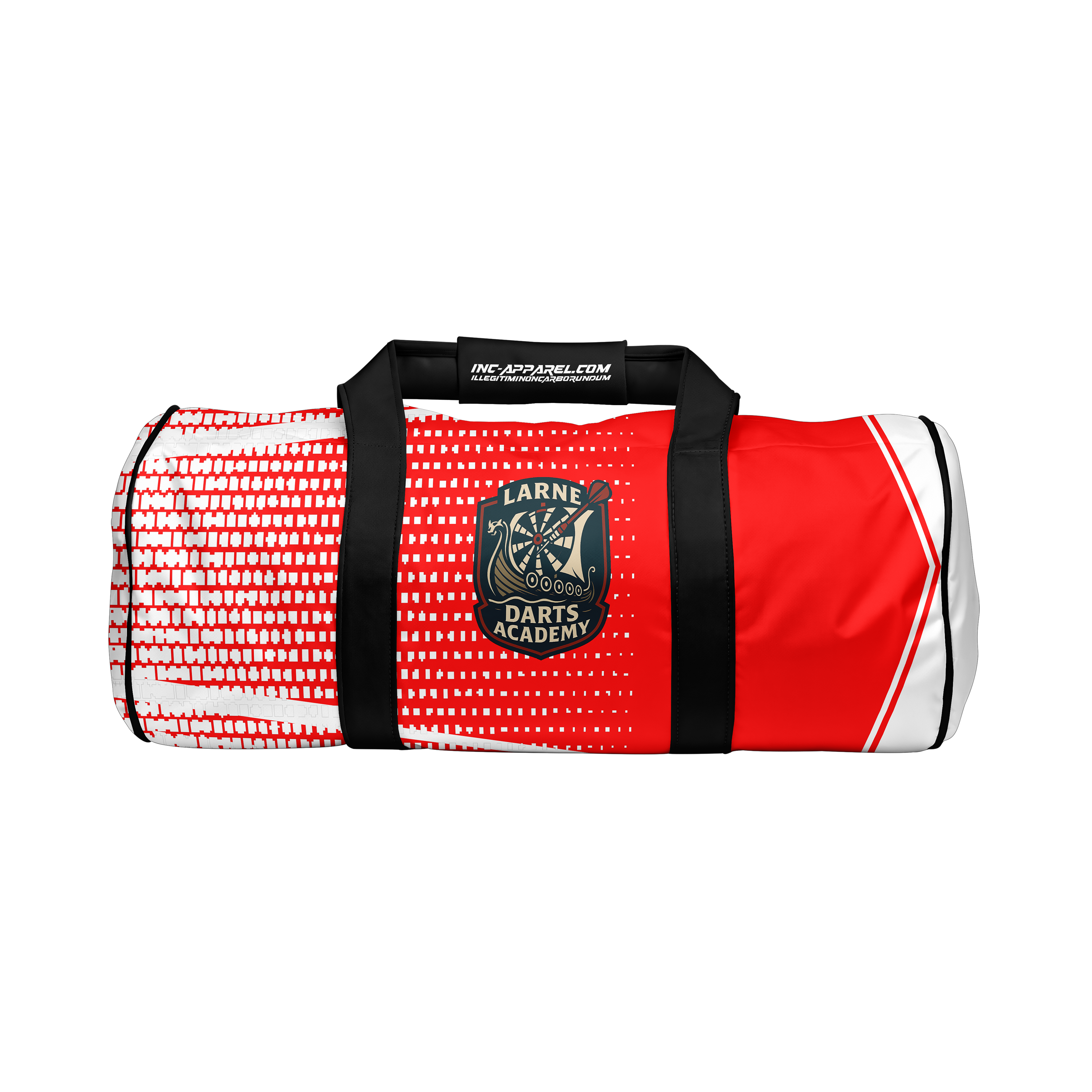 Official Larne Darts Academy kit bag from INC-APPAREL