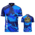 Official Luke Cox performance darts shirt from INC-APPAREL