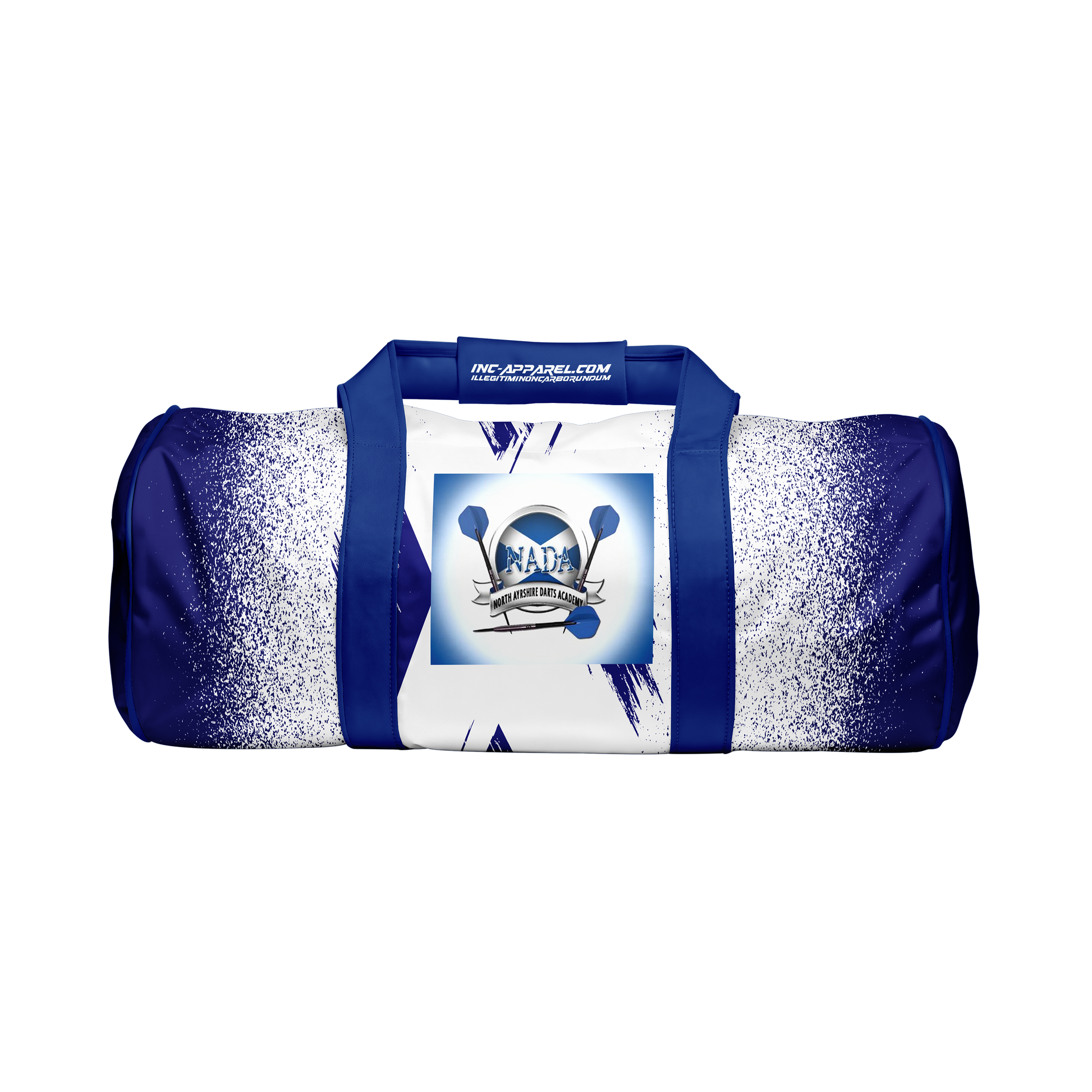 Official North Ayrshire Darts Academy kit bag from INC-APPAREL
