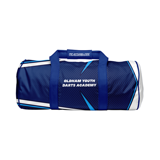 Official Oldham Youth Darts Academy kit bag from INC-APPAREL