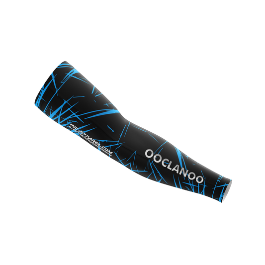 Official OOCLANOO Blue Darts Sleeve from INC-APPAREL – performance compression sleeve with official OOCLANOO branding.