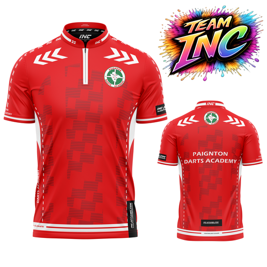 Official Paignton Darts Academy darts shirt from INC-APPAREL