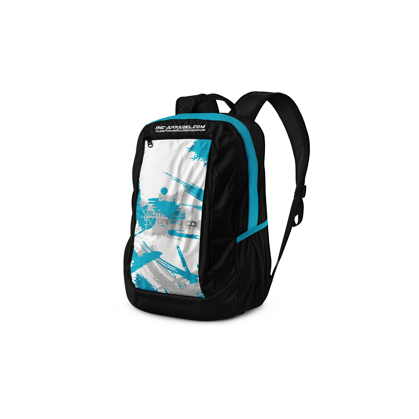 Official Ruthless Darts Academy Backpack from INC-APPAREL – durable academy backpack with official Ruthless branding.