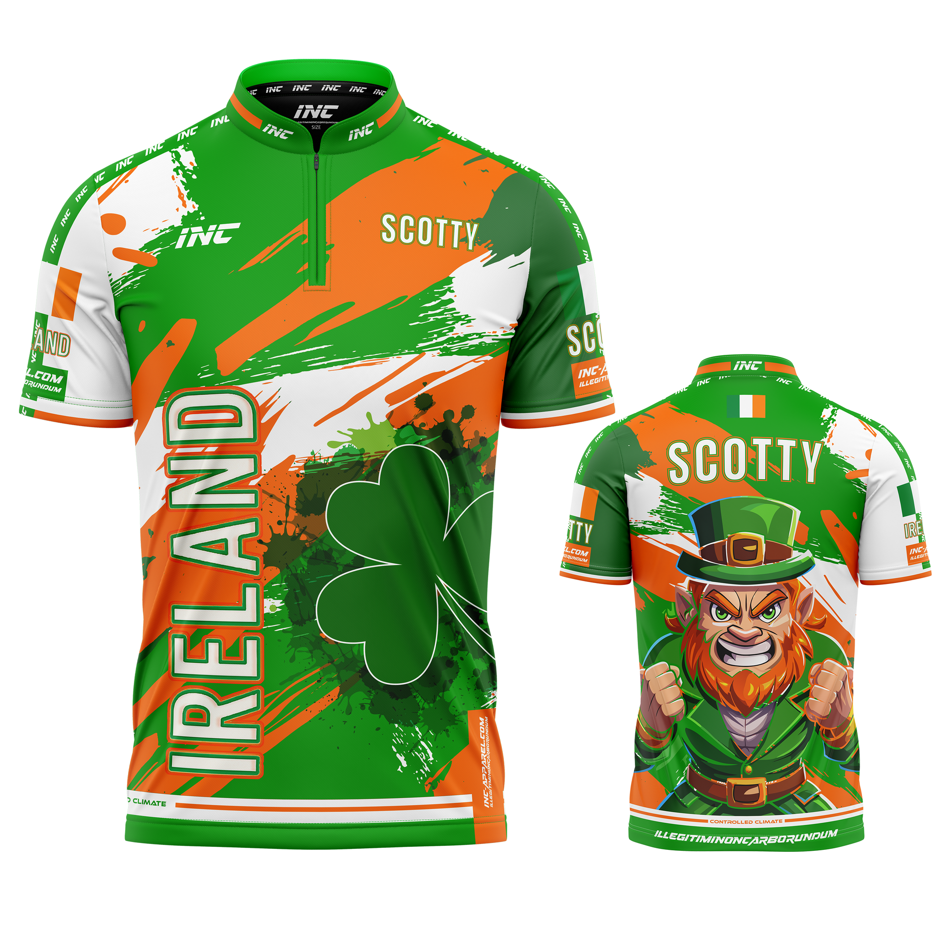 Official Scott Pearson Darts Shirt from INC-APPAREL – performance darts shirt with signature Scott Pearson design.