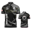 Official Tiernan Adams Darts Shirt from INC-APPAREL – performance darts shirt with signature Tiernan Adams design.