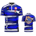 Official Woody Wheeler Blue Darts Shirt from INC-APPAREL – performance darts shirt with signature Woody Wheeler design.