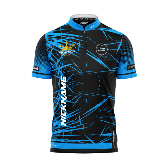 Ooclanoo Pro1 Darts Shirt - Caeruleus – Front View | INC-APPAREL