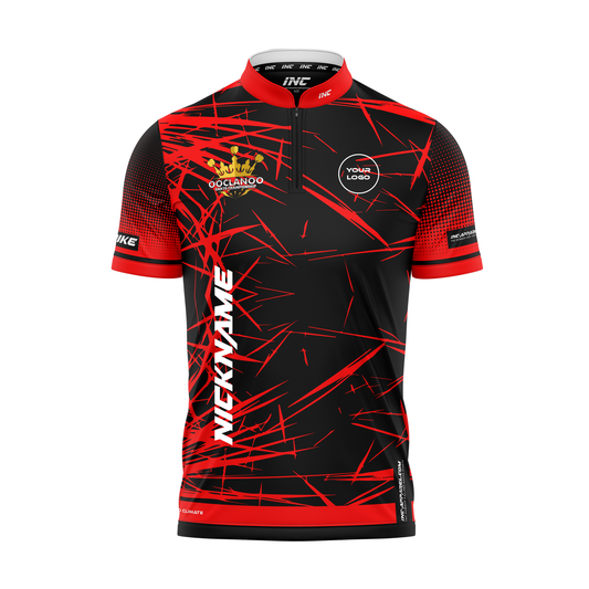 Ooclanoo Pro1 Darts Shirt - Ruber – Front View | INC-APPAREL