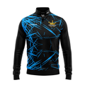 Ooclanoo Quarter Zip Midlayer - Caeruleus – Front View | INC-APPAREL