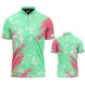 Regina Green Darts Shirt from INC-APPAREL – green performance darts shirt with elegant Regina-themed design.