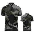 Rogatus Umbra Darts and Pool Shirt by INC-APPAREL – dark breathable moisture-wicking performance darts shirt