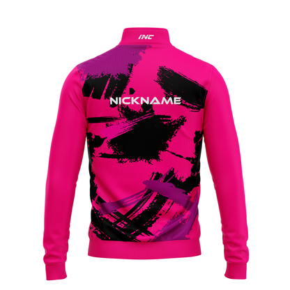 Rogue Furor Quarter Zip Darts Midlayer – Back View | INC-APPAREL

