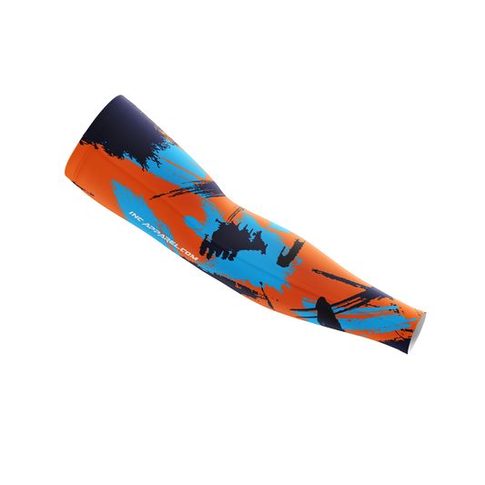 Rogue Phoenicis Darts Sleeve – Front View with Fiery Phoenix Design and Compression Fit | INC-APPAREL
