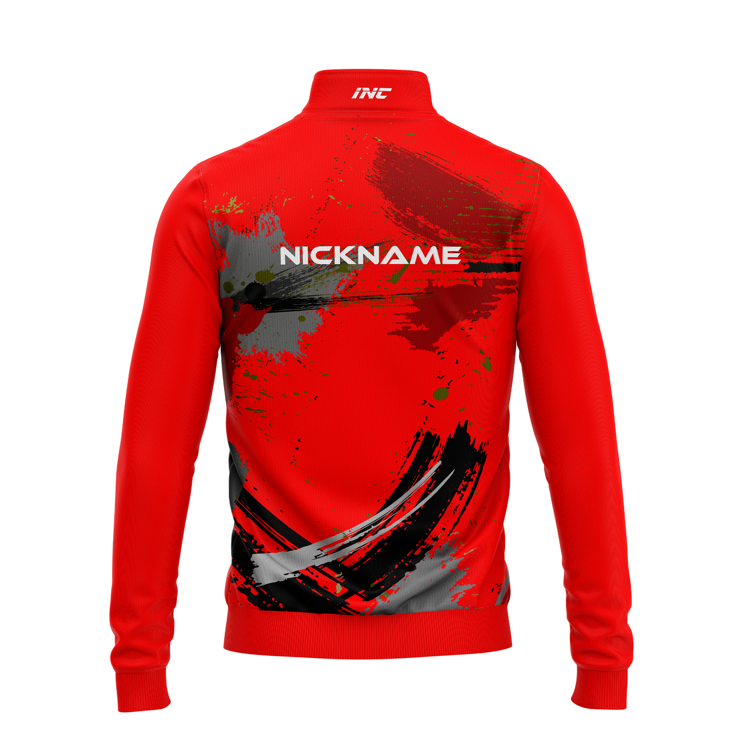 Rogue Sanguis Quarter Zip Darts Midlayer – Back View | INC-APPAREL