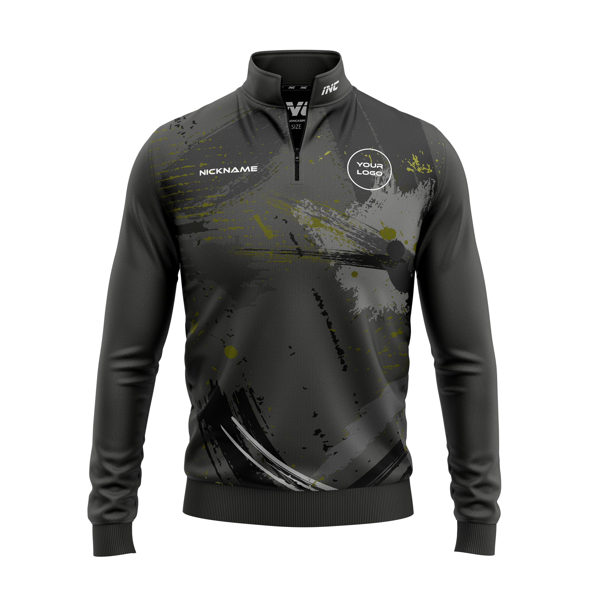 Rogue Umbra Quarter Zip Darts Midlayer – Front View | INC-APPAREL