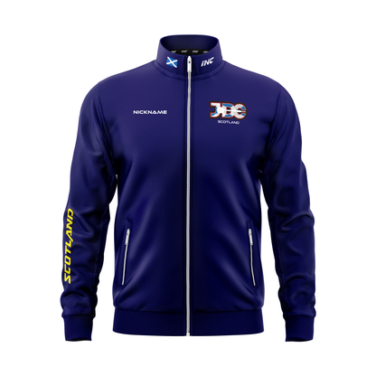 Scotland JDC Darts Tournament Jacket – Front View | INC-APPAREL