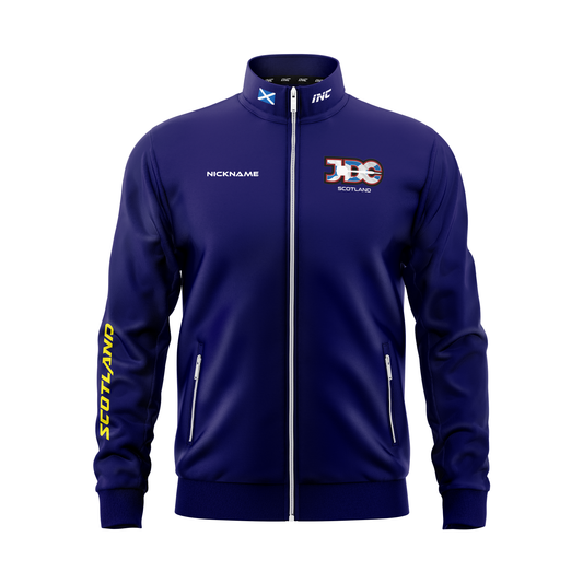 Scotland JDC Darts Tournament Jacket – Front View | INC-APPAREL