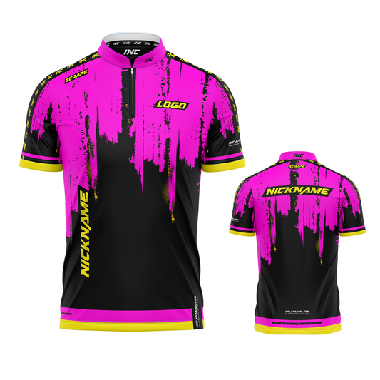 Scrape Cassius Darts Shirt from INC-APPAREL – performance darts shirt with Cassius-inspired design.