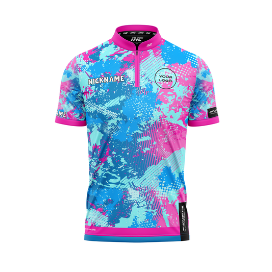 Sparsio Pro1 Darts Shirt – Front View Featuring Lightweight Athletic Design and Clean Branding | INC-APPAREL