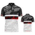 Tacticus Black Custom Pool and Darts Shirt by INC-APPAREL – personalised breathable performance darts shirt