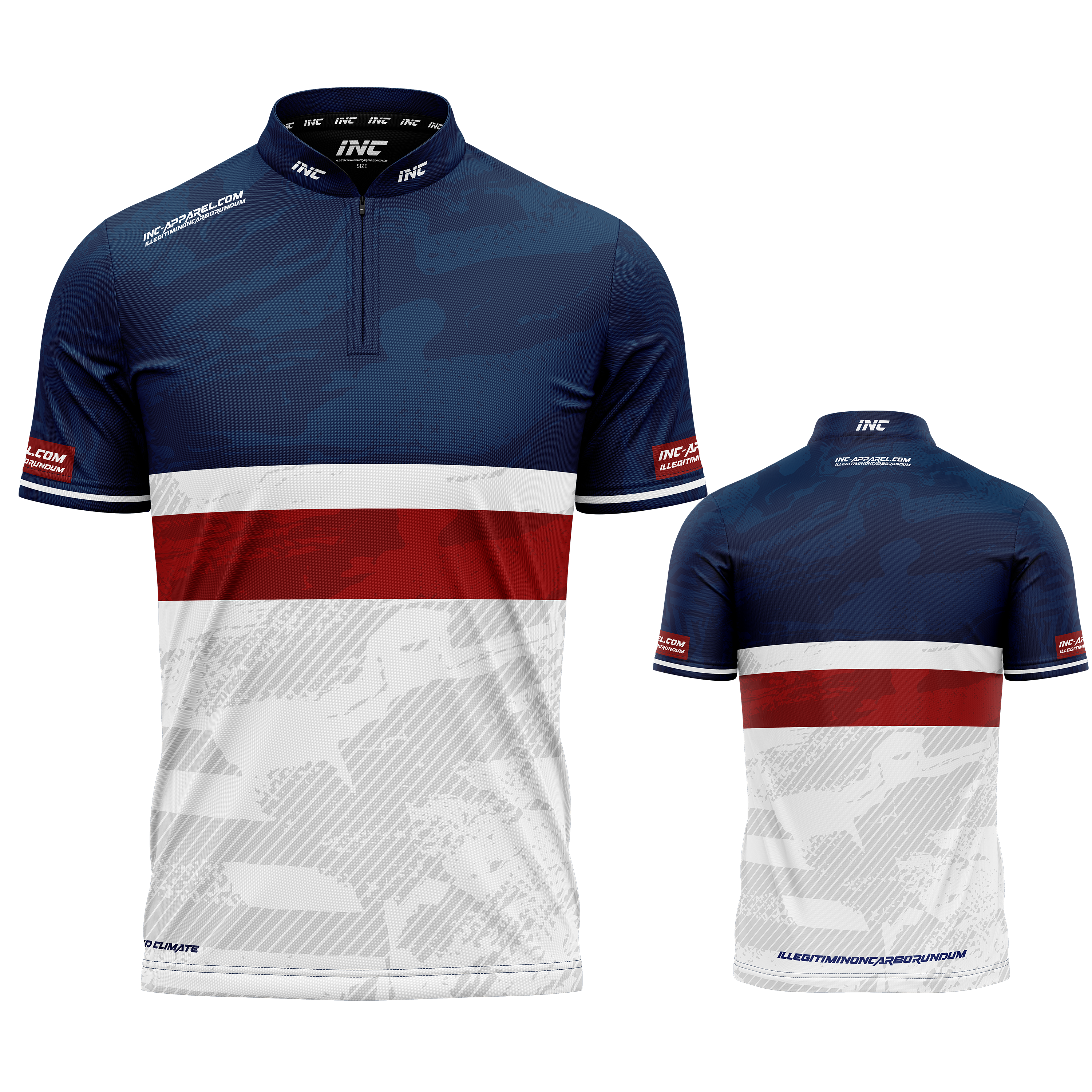 Tacticus Blue Custom Pool and Darts Shirt by INC-APPAREL – personalised breathable performance darts shirt