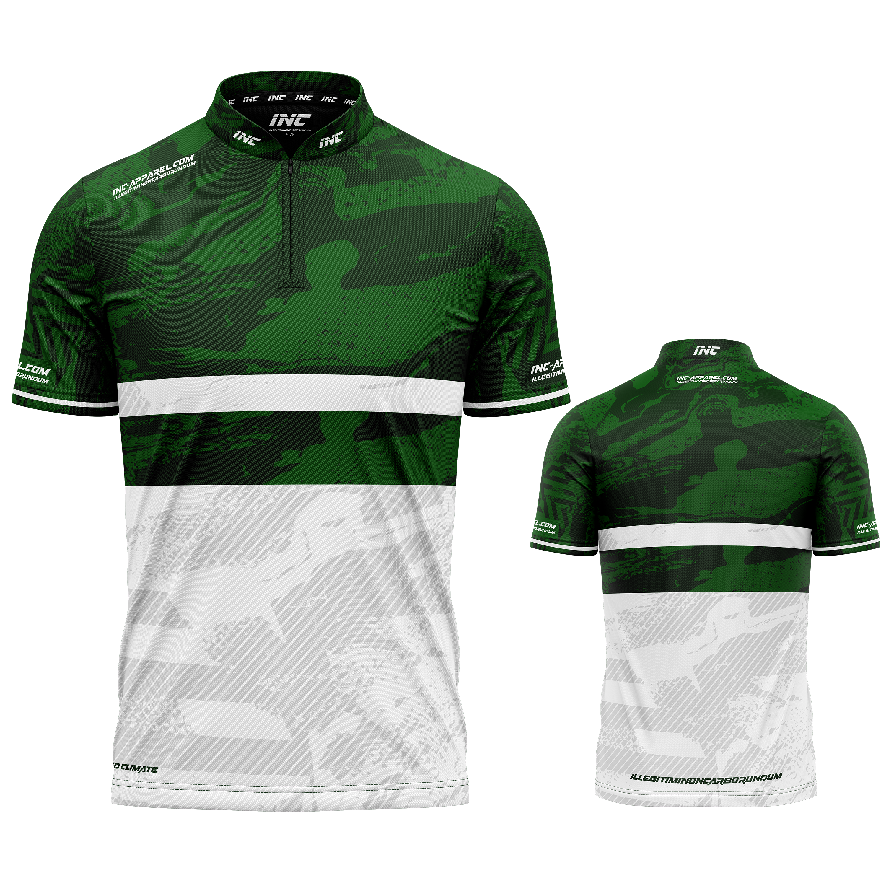 Tacticus Green Custom Pool and Darts Shirt by INC-APPAREL – personalised breathable performance darts shirt
