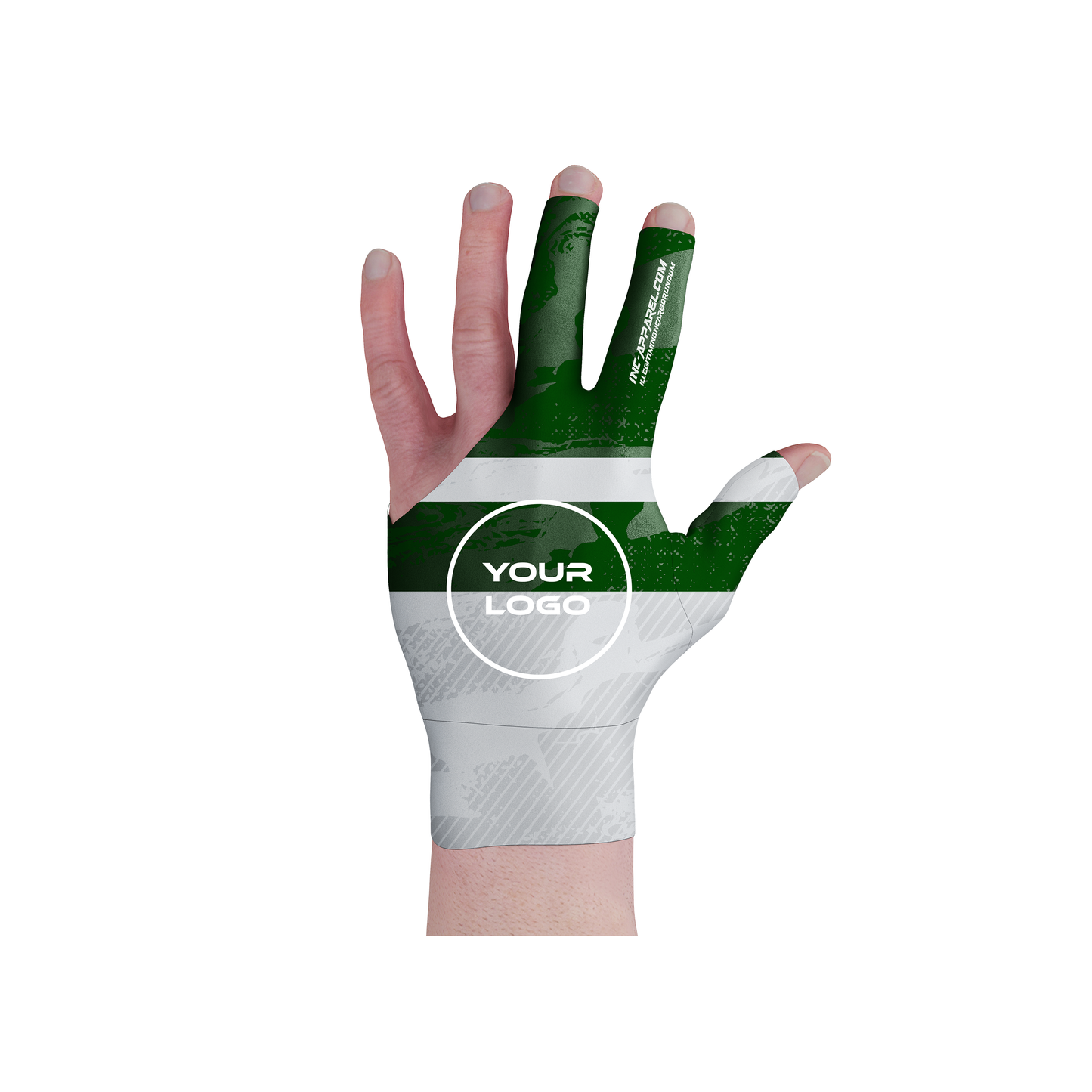 Tacticus Green Pool Glove from INC-APPAREL – performance pool glove with breathable spandex, non-slip palm, and tactical green design.