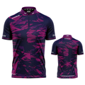 Vesanus Purple darts and pool academy shirt