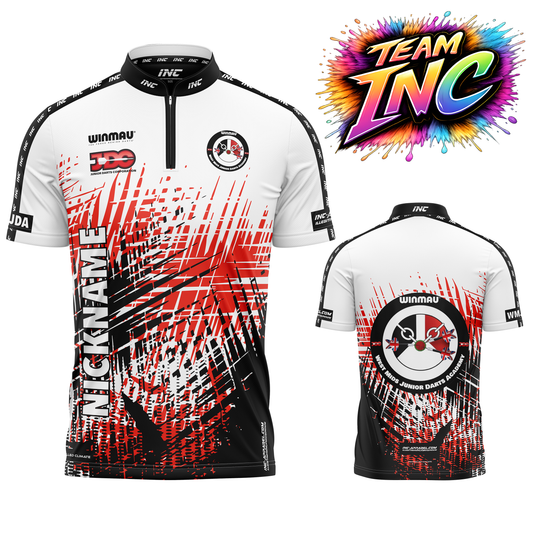 West Midlands Junior Darts Academy Darts Shirt from INC-APPAREL – performance darts shirt with official academy branding.